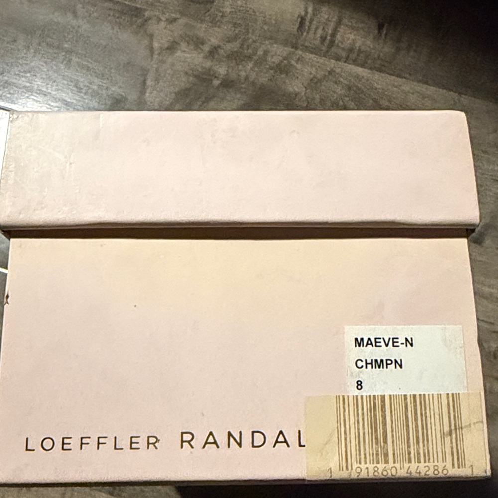 NWT Loeffler Randall Maeve Metallic Gold Knot Bow Ankle Strap Heel - Picture 12 of 12